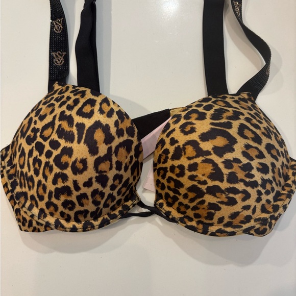 Victoria secret bombshell add 2 cups cheetah print Women's Bra - Picture 3 of 11